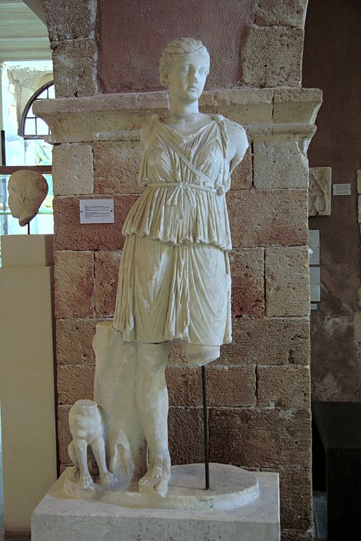Statue of Artemis Crete Roman age AM Chania L 79 076160